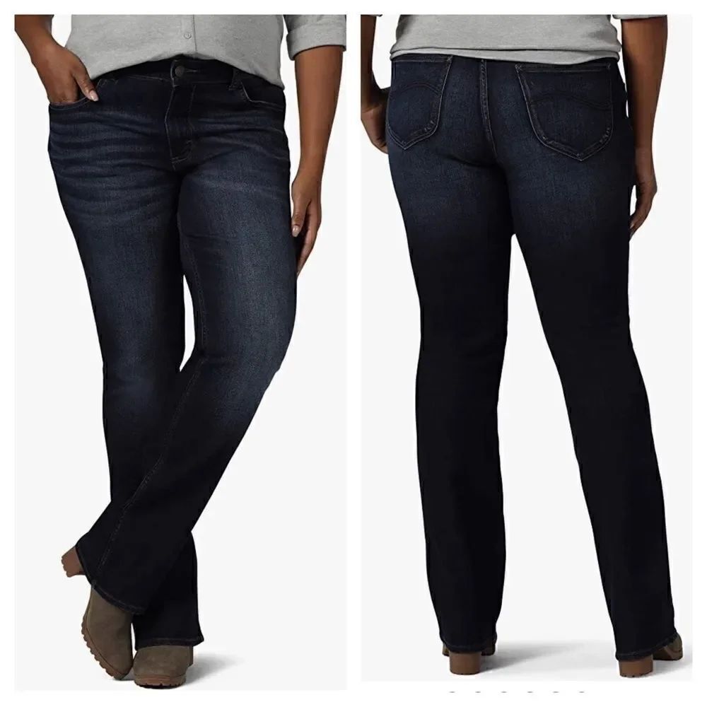 NWT Lee Riders Mid Rise Bootcut Jeans